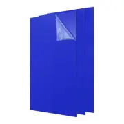 3Pcs Acrylic Sheets 12x6 Inch 1/8 Inch-3mm for Picture, Dark Blue