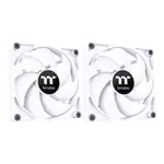 Thermaltake CL-F152-PL14WT-A 2 Pack CT140 140mm PWM Cooling Fan (White)