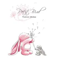 在飛比找ETMall東森購物網優惠-韓國Petit Bird竹纖維嬰幼兒防水保潔床墊 粉紅兔10