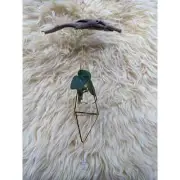 Geometric Driftwood Plant Propagation Crystal Suncatcher #6