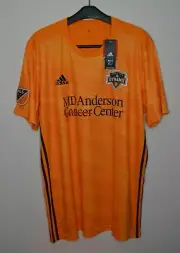 Authentic Adidas Houston Dynamo Home Jersey BNWT XL MLS Climalite Shirt