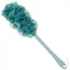 Exfoliating Loofah Body Back Scrubber Long Wooden Handle for Shower
