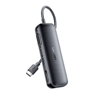 綠聯 USB-C/Type-C轉4K HDMI+DP/DisplayPort +VGA轉換器