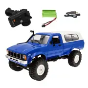 WPL RC Truck C24 1:16 4x4 4WD Scale Crawler Pickup Off Road RTR Car R/C Blue