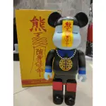 中租零卡分期 全新未拆 BE@RBRICK 夜光殭屍 400％ 積木熊 暴力熊 庫柏力克熊 高雄現貨~只賣正品