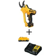 Dewalt Cordless Hedge Trimmer 20V Li-Ion Cordless OnboardLed+NonStick+Pruner Kit