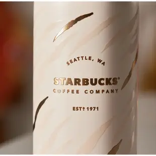 Starbucks官方正品！2022年星巴克虎年杯子膳魔師虎紋款不銹鋼保溫杯隨行杯咖啡杯200ml