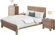 4 Pieces Queen Size Bedroom Suite