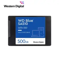 在飛比找Yahoo奇摩購物中心優惠-WD 藍標 SA510 500GB 2.5吋SATA SSD