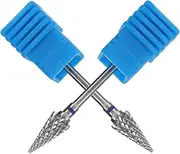 EPIGEIST Manicure Pedicure Tools 2pcs Nail Grinding and Cuticle Drill Bits for Gel Nail Removal and