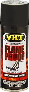 Paint, Flameproof Coating, High-Temperature, Flat, Black, 11 oz., Aerosol Spray Can, Each