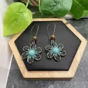 2.5” Bronze-tone Earring Set Bohemian Retro Drop Dangle New Free Ship B6171