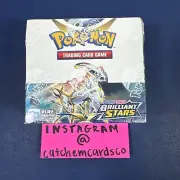 Pokemon Sword & Shield: Brilliant Stars Sealed Booster Box Sealed