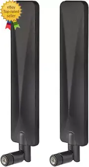 4G LTE Antenna 9Dbi SMA Male Cellular Antenna (2-Pack) Compatible with 4G LTE