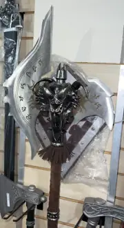 Shadowmourne AXE World Of WarCraft Lich King 1:1 Scale Metal Cosplay 43 ” Usa