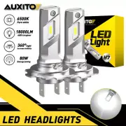 LED High/Low Beam Headlight Kit H7 Bulbs CANBUS Super Bright 6500K 80W Plug&Play (for: Mini)