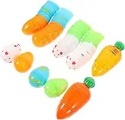 GLSTOY 28pcs Egg Egg Shaped Ornament Decor Fillable Eggs Egg-shaped present Boxes Fillable Eggs Plastic Empty Eggs Egg Boxes