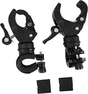 2Pcs Durable Wheelchair Crutch Bracket Replacement for Elderly Mobility Support Lightweight Cane Holder for Wheelchair and Mobility for Daily Use