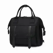 ANYMOM Mommy Diaper Bag Black Color Backpack Waterproof Handbag Fashion Mommy Shoulder Bag