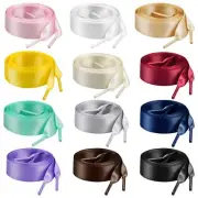 12 Pairs 47 Inch Flat Satin Ribbon Shoelaces for Sneakers Skate Shoes Boots