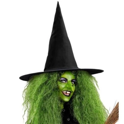 Halloween Adult Black Witch Hat