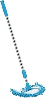 Beavorty Mini Hand Mop Portable Cleaning Handheld Sponge Mop Easy Squeeze Mop for Small Spaces Bathroom Mop Home Telescopic Mop