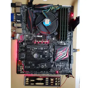 ASUS 華碩 Z170 PRO GAMING 主機板 M.2 1151腳位 附擋板