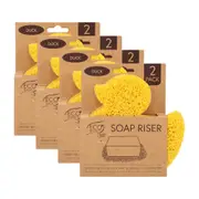 4x White Magic Eco Basics Duck Soap Riser Elevator Holder Sink Organiser Yellow