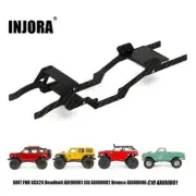 INJORA LCG Carbon Fiber Chassis Kit Frame Girder for SCX24 C10 JLU Deadbolt B17
