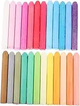 jojofuny Dustless Chalkboard Chalk Set 48pcs Assorted Colors Safe for Boys and Girls for Schools Homes Playgrounds