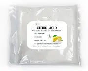 Pure Citric Acid, 3KG, Food Grade, Cosmetics Use, USP/BP Grade, GMO Free, No Fillers, Gluten & Nut Free, No Added Colours or Fragrances