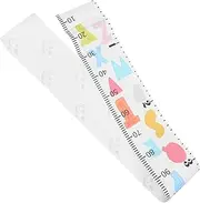 ULDIGI Growth Height Chart Wall Sticker Removable Measure Decal with Cute Cartoon Design for Nursery Bedroom Kindergarten Wall Decoration for Height Measurement