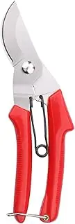 Generic Stainless Steel Gardening Scissors Ergonomic Pruning Shears for Flowers Fruit Trees and Bonsai Maintenance Lightweight and Portable Garden Tool with Professional Lock Design