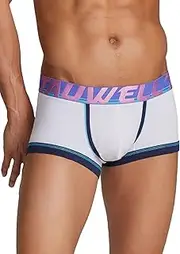[SEOBEAN] TAUWELL Mens Low Rise Sexy Colourway Contrast Boxer Briefs 22209