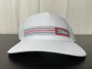 Titleist Golf Hat Cap Black White Red Gray OSFA Adjustable Brand New