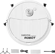 Robot Vacuum Cleaner | Rechargeable Mopping and Sweeping Smart Robot Vacuum | Electric Sweeper for Living Room, Balcony, Kitchen, Bedroom, Dining Room, Corridor Jmedic