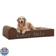 Rainmr Large Dog Bed Replacement Cover - Extra Large Memory Foam Pet Liner Wi