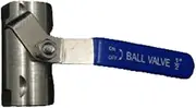 Brass Hose Connector Stainless Steel Silk Mouth Ball Valve DN15 1/2inch Female Water Gas Oil 16Bar 0-80C