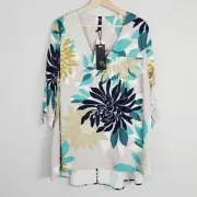 [ TS TAKING SHAPE ] Womens Floral Print Top NEW + TAGS RRP$129.95 | Size AU 20