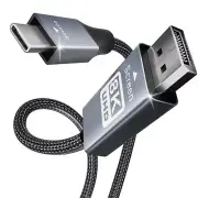 BENFEI USB-C to DisplayPort 6 Feet Cable(8K@60Hz 4K@144Hz), USB Type-C