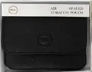 MRK Leather Black Tobacco Pouch Case