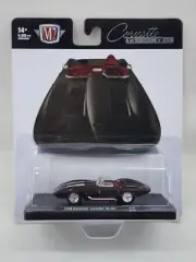 M2 Machines 1959 Chevrolet Black Corvette XP-86 Sting Ray Auto Drivers R106 1:64