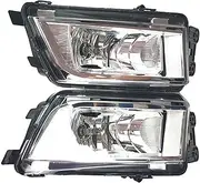 Car Fog Lights for VW for P&assat B5 2016 2017 2018 Car Front Bumper Light Fog Lamps Car Lights with Bulb Car Front Bumper Fog Light(Only Left)