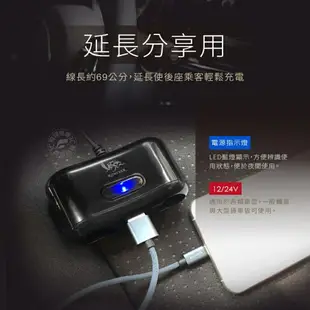 《飛翔無線3C》RONEVER 向聯 PE010 QC3.0 雙USB車用充電器◉公司貨◉車內點煙孔充電◉手機充電