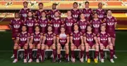 2024 QLD MAROONS STATE OF ORIGIN NRL rugby TEAM BIG 420mm POSTER,BARGAIN,2