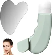 ZUWIJEQ 2 pieces tools for removing blackheads, blackhead remover, blackhead scraper, spatula for deep cleansing of the skin, for blackheads on the face and nose men and women