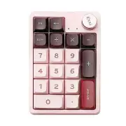 KZZI K20 19 Keys Tri-mode Wireless Mechanical Keypad with Knob Hot Swappable RGB Gaming Keyboard 2.4G/bluetooth/Wired Nu