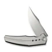 WE Knife Kyklos Frame Lock 23086-4 Gray Titanium M390 Stainless Steel Knife