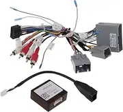 Car Wiring Harness Adapter Canbus Box Android Power Cable Compatible for Ford Explorer Escape Edge Expedition Mustang F150 F-150 RP5-FD-002