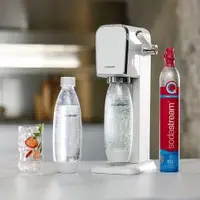 在飛比找WUZ屋子優惠-英國Sodastream ART 自動扣瓶氣泡水機-白 內含